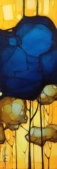 Salman Farooqi, 12 x 36 Inch, Acrylic on Canvas, Landscape Painting, AC-SF-661 Salman Farooqi, 12 x 36 Inch, Acrylic on Canvas, Landscape Painting, AC-SF-661